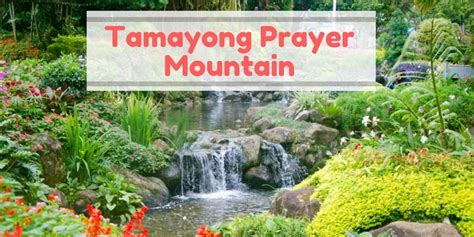 tamayong prayer mountain